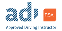 Look for the RSA ADI Logo when booking your driving lessons.
